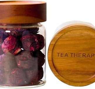 Tea Therapy Singapore - Family Set: Premium Handcrafted Blooming Flower Tea Bombs (27 Pieecs) ∣ Rose + Roselle ∣ Immunity & Skin Glow Blend ∣ Naturally Relaxing