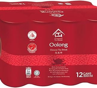 Authentic Tea House Oolong Tea, 12 x 300ml