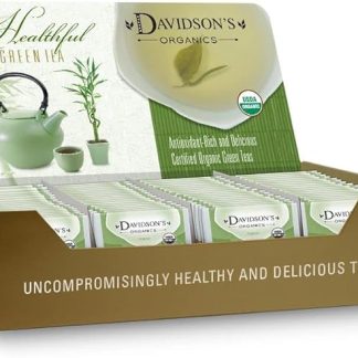 Davidson's Tea Single Serve Green Tea Garden, 100-Count Tea Bags