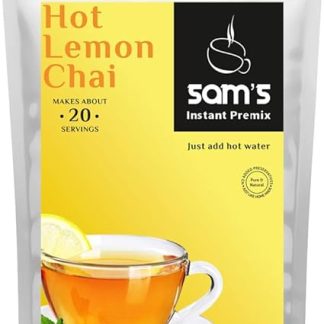 SAM's Instant Tea Premix Hot Lemon 200Gm - Instant Tea | Tea Premix | Hot Lemon Tea | Hot Lemon Chai