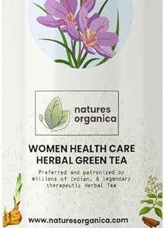 Natures Organica Women Health Care Tea With (With Shatavari And Ashoka) 100Gms | Support For Harmonal Balance & Regular Period Cycle