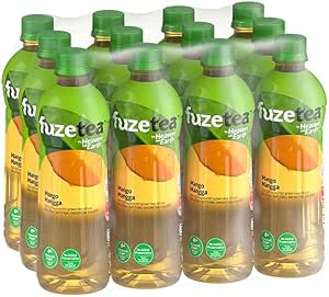 Fuze Tea Mango Flavoured Green Tea 12 x 500ml