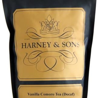 Harney & Sons Comoro Decaf Black Tea, loose Vanilla, 16 Ounce