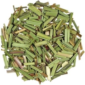NISARG ORGANIC FARM Lemon Grass I Pure Natural And Organic I Whole Loose Green Dried Leaves I For Immune System And Weight Management I Use In Cooking & Making Herbal Tea, Soups, Salad 100G