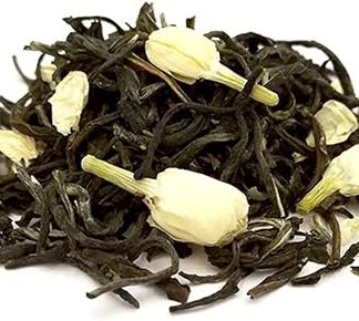 Glorious Inheriting Asian origin fragrant herbal fruit tea - green tea mixed with dried jasmine bud with net bag of 1,000 grams / 35.27 ounce