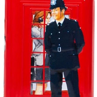 Ahmad Tea London Telephone Box Caddy Gift Tin, 20 Teabag, English Breakfast