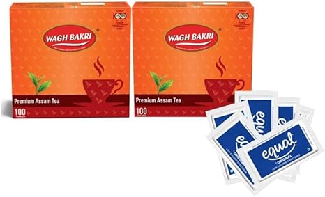 New Rise Wagh Bakri Premium Assam Tea - 200 Bags