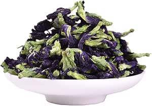 Butterfly Pea;Butterfly Flower Tea,Clitoria Ternate;Blue-Pea;Blue Butterfly;The Blue Butterfly;Butterfly Pea Flower;Butterfly Pea Flower Tea;Blue Dried Butterfly Flower (500 g(1.10 Pound))