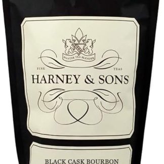 Harney & Sons Black Cask Bourbon, Bourbon, Vanilla & Caramel, Bag of 50 Sachets