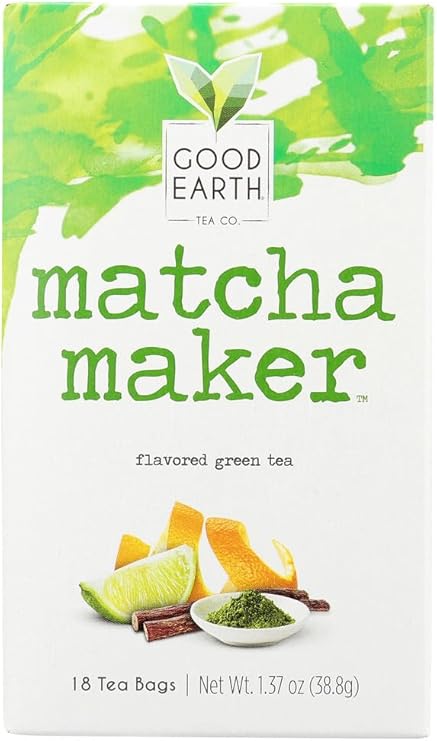 Good Earth Matcha Maker Green Tea 18 Tea Bags (Pack of 1)