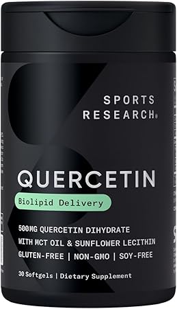 Sports Research Quercetin, 30 Softgels