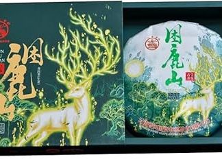 10 pieces, totaling 2000g. 2022ye Bajiaoting Kunlu Mountain Royal Ancient Tea, 200g/cake Yunnan Raw Puer Tea Cake Chinese Pu Erh Black Tea Yunnan Pu er Raw Tea