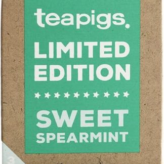 teapigs Sweet Spearmint Tea Made With Whole Leaves (1 Pack of 10 Tea Bags) Green