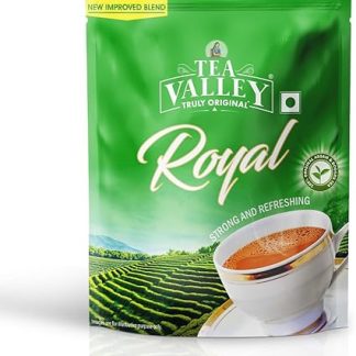 Tea Valley Royal Tea | Premium Blend Of Assam And Dooars Tea | Ctc Tea | Make Masala Tea, Ginger Tea Or Cardamom Tea | Strong, Malty, Aromatic & Rich Flavour 900 Gm