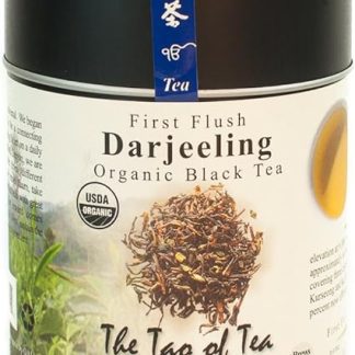 The Tao of Tea, First Flush Darjeeling Black Tea, Loose Leaf, 3.5 Ounce Tin