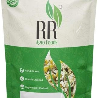 RR AGRO FOODS Chamomile Flower Tea 50 Gms | Pure Whole Flower Buds Of Chamomile || Sleep Tea & Stress Relief || Herbal Tea - Caffeine Free | Calming Tisane - Soothing Tea (90 Cups) Pack Of 1