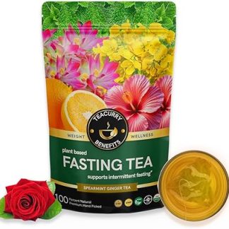 Teacurry Fasting Tea (1 Month Pack, 100 Grams Loose) - Fasting with Immunity and Energy Benefits| Intermittent Fasting Tea |100% Natural & Vegan