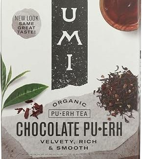 NUMI TEA TEA,OG2,CHOCOLATE PUERH, 16 BAG