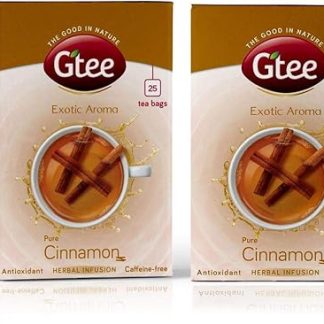 GTEE Cinnamon Tea Bags, 25 Tea bags (Pack of 2)