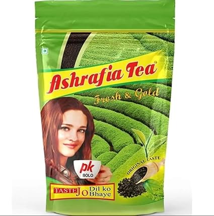 Ashrafia Gold & Fresh Green Tea Pk Bolo Taste Jo Dil Ko Bhaye 250Gm (4)