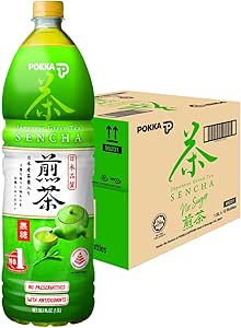 Pokka Sencha No Sugar Tea, 12 x 1.5l