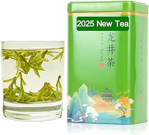 Dragonwell Longjing Tea(Ming Qian),Fresh Dragon Well Green Tea Leaf Picked Before Qingming,Tea Farmer Direct Sale, 4.41 oz./125g,明前龙井