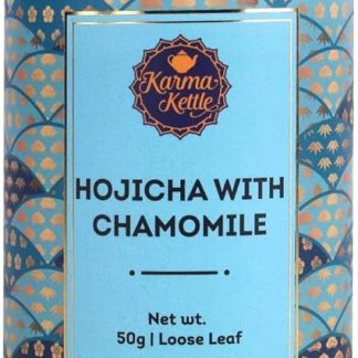 Karma Kettle Hojicha Green Tea Blended With Chamomile Flakes - 50Gm