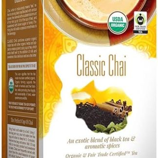 Davidson's Tea Classic Chai, 25-Count Tea Bags (Pack of 6)