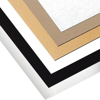 Worbla Finest Black Transpa Pearly Meshed KobraCast Trial Set of 6 18.7 x 12.5 cm