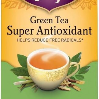 Yogi Herbal Green Tea, Super Antioxidant 16 ea (Pack of 12)