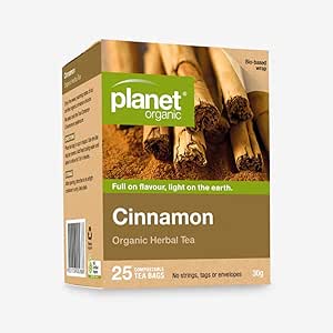 Planet Organic Cinnamon Herbal Tea (25 bags)