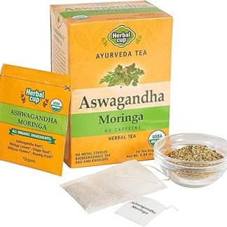 Herbal Cup Ashwagandha Moringa - 16 tea bags ORGANIC