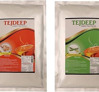 Tejdeep Instant Tea & Instant Powder Premix Ginger & Lemongrass Tea 1Kg, 2000 g