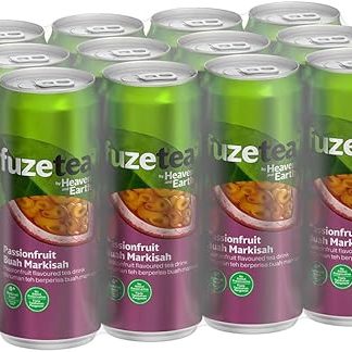 Fuze Tea Passionfruit Flavoured Tea Drink, 12 x 300ml