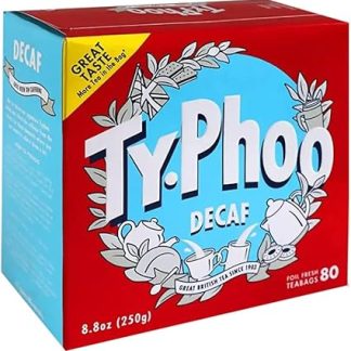 Typhoo , Tea Decaffeinated, 80 Count