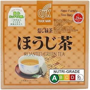 OSK Japanese Roasted Green Tea, 50 Count