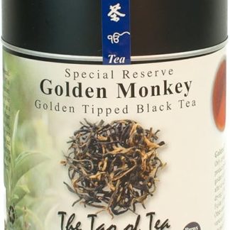 The Tao of Tea, Golden Monkey Black Tea, Loose Leaf, 3.5 Ounce Tin
