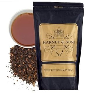 Harney & Sons Decaffeinated Hot Cinnamon Spice Loose Tea, 16 Ounce