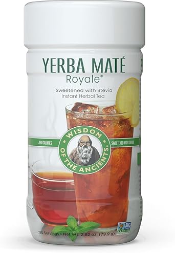 Wisdom of the Ancients Yerba Mate Royale Tea, Instant, 2.82 Ounce