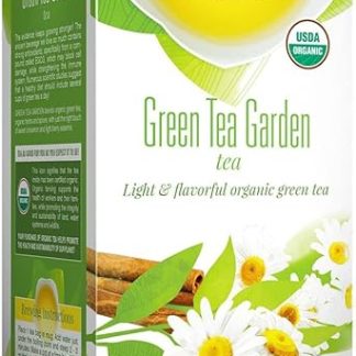 Davidson's Tea Green Tea Garden, 25-Count Tea Bags (Pack of 6)