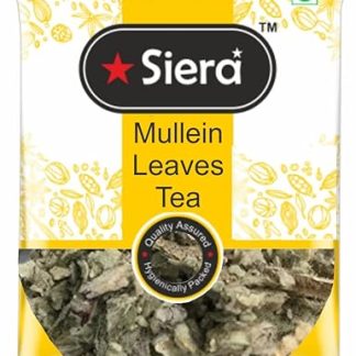 Siera Mullein Tea for lungs Detox (50 gms, 100 cups), Mullien tea Leaf Helps in Immunity, Lung Detox and Respiratory Health
