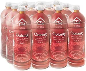Authentic Tea House Da Hong Pao No Sugar Oolong Tea Case, 12 x 1.5l