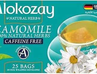 Alokozay Natural Herb Camomile Caffeine Free 25 Tea Bags, 30g