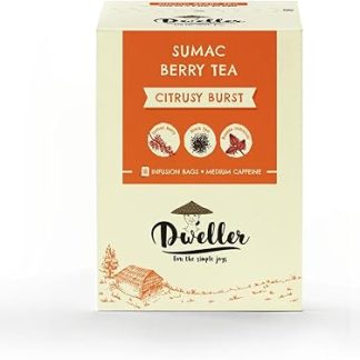 Dweller , Refreshing Sumac Berry Tea, Fruit Tea, Indigenous Hei-mang, Tea Bags, 18 Count (Pack of 1)