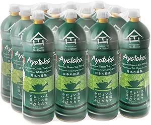 Authentic Tea House Ayataka No Sugar Japanese Green Tea Case, 12 x 1.5l