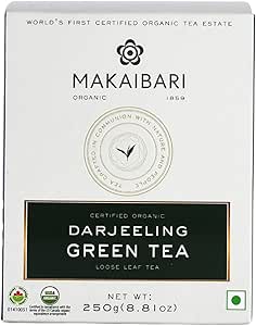 Makaibari DARJEELING GREEN TEA | 250 gm | Gift for Mom | Mothers day gift | Gift for her