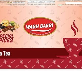 DANVIN Wagh Bakri Tea - Masala, 200 G (100 Bags X 2 G Each) 100 Count (Pack Of 2)