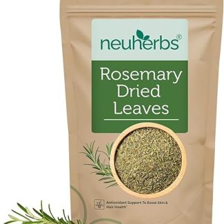Neuherbs Rosemary Dried Leaves 50g (Pack of 1) | Rich in Antioxidants for Skin & Hair | 100% Natural, No Additives | Ideal for Hair Growth, Seasoning Food, Herbal Tea