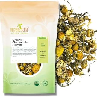 Organic Chamomile Flower Tea Relax Tea From Egypt (60g loose leaves)
