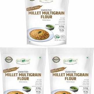 Gud2eat Multimillet flour - Combo 1+1+1 | Gluten free | Rich source of protein | tasty and delicious | 600g